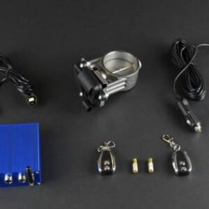 Kit Simple valve d&#8217;échappement inox électrique 51MM