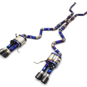 Catback titane à valves GRWA BMW M3 E90/E92/E93