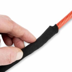 GAINE DE PROTECTION AUTO-ENVELOPPANT NOIR φ12mm x 1m