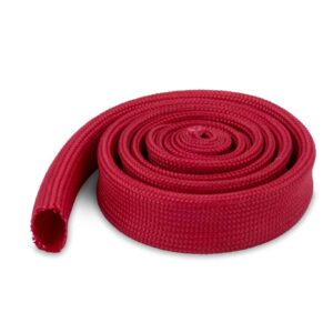Manchons de protection de fil (fils HT et plus) rouge φ10mm x 1m