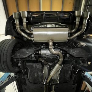 Catback inox à valves S.P.E Audi S3 8Y 2020+ sans intermédiaire