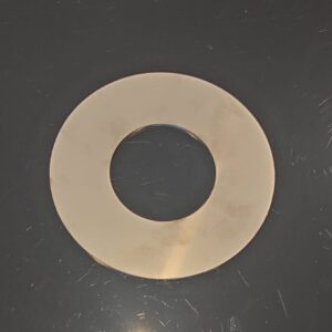 PLATINE INOX Ø110MM extérieur TROU DE 51MM